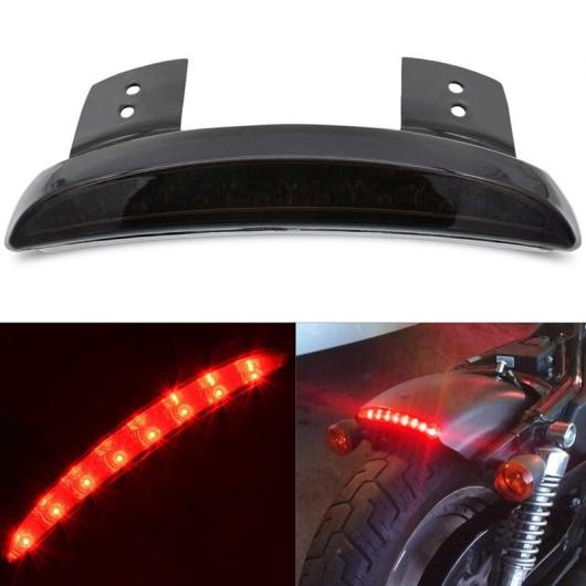 オートバイ アクセサリー スモーク ブラック チョッパー フェンダー エッジ LED テールライト 適用: アイアン スポーツスター XL883 1200 ブラック AL-KK-4971 2輪 AL Motorcycle parts