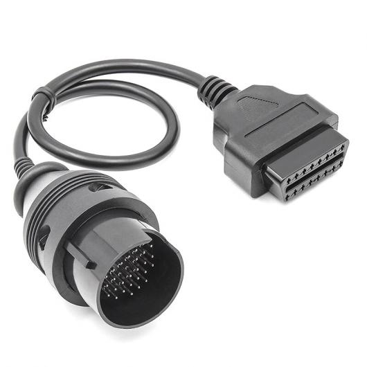 38 ピン 16 ピン OBD2 OBD II 診断 アダプタ 適用: メルセデス 38 ピン OBD 38PIN コネクタ ベンツ ブラック AL-KK-5118 AL Car parts