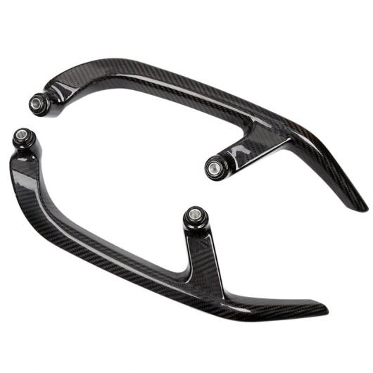 カーボンファイバー スプリット リア アームレスト パッセンジャー アームレスト 適用: ヤマハ TMAX530 カーボン調 AL-KK-5344 AL Car parts