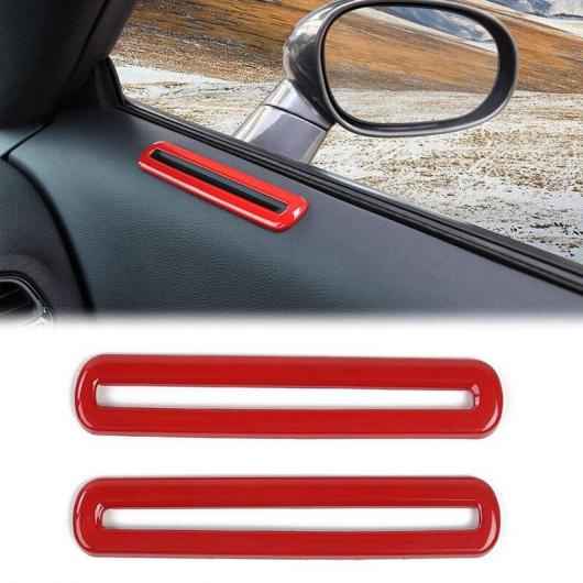 適用: チャレンジャー ドア エアコン 吹き出し口 トリム アクセサリー ダッジ/DODGE チャレンジャー 2015-2019 レッド AL-KK-5802 AL Exterior parts for cars|オートパーツエージェンシー