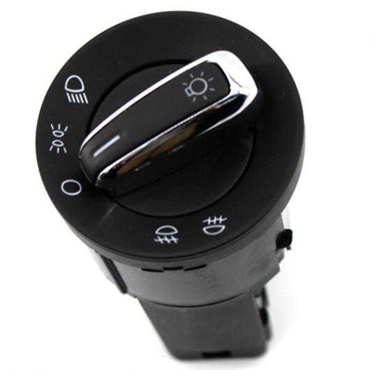 スタイリング クローム ヘッドライト スイッチ 3BD 941 531 適用: ゴルフ ジェット TA ボーラ MK4 パサート B5 B5.5 9N 9N3 ルポ ビートル T5 ブラック AL-KK-6269 AL Car parts