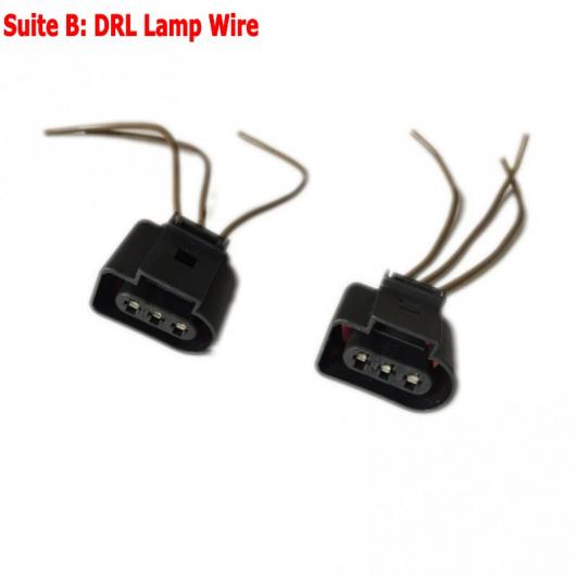 LED DRL ランプ 適用: シュコダ オクタヴィア RS A5 2009 2010 2011 2012 2013 DRL ワイヤー ホワイト デイタイム ランニング ライト キット タイプB AL-KK-6785 AL Light lamp for car
