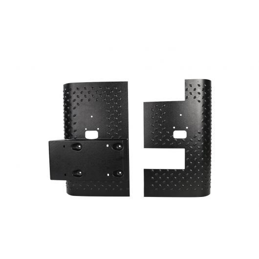 テールライト ラップ アングル ボディ ラップ 適用: ジープ/JEEP ラングラー TJ 1997-2006 テールライト サラウンド プロテクター ABS ブラック 2ピース ブラック AL-KK-7166 AL Light lamp for car
