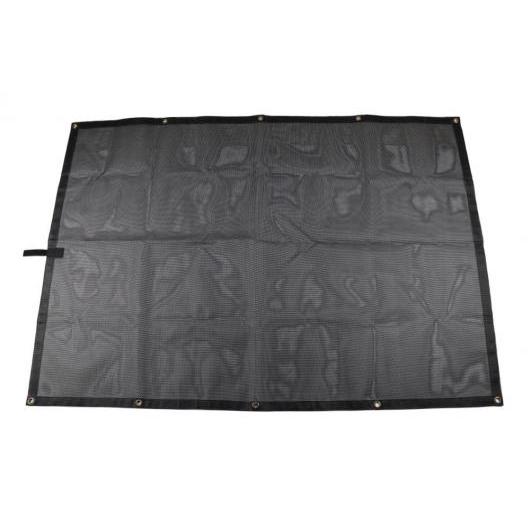 トップ サンシェード カバー ルーフ アンチ UV 保護 ネット 適用: ジープ/JEEP ラングラー TJ 1997 1998 1999 2000 2001 2002 2006 ブラック AL-KK-7202 AL Car decorative parts