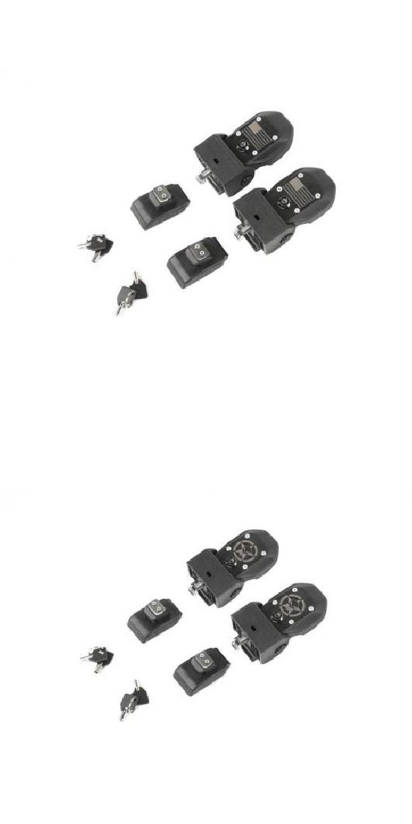 フード ラッチ ロッキング フード キャッチ キット 適用: ジープ/JEEP ラングラー JK 2007-2017 エクステリア アクセサリー ブラック ABS+ステンレス ブラック B・ブラック A AL-KK-7236 AL Car supplies