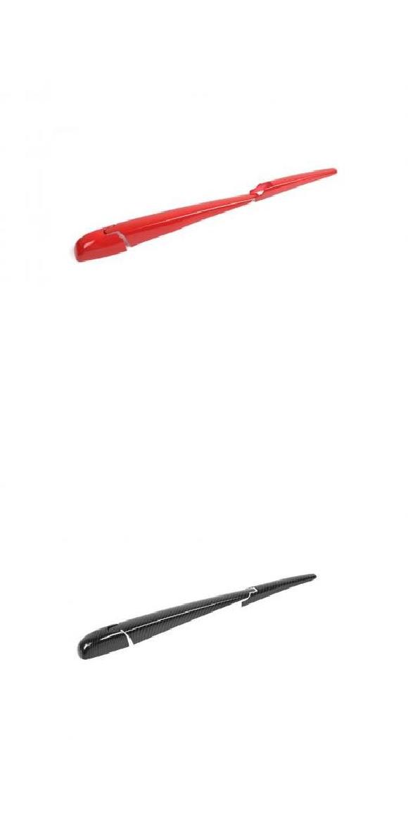 リア レイン ワイパー ブレイド 装飾 カバー 適用: ジープ/JEEP グランド チェロキー/CHEROKEE 2011-2020 エクステリア アクセサリー ウインドスクリーン ワイパー ABS レッド レッド・カーボン調 AL-KK-7373 AL Car decorative parts｜オートパーツエージェンシー
