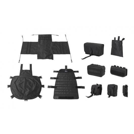 適用: スズキ ジムニー JB43 JB64 JB74 2019 2020 ジープ/JEEP ラングラー TJ JK JL JT トランク オーガナイザー シート バック ストレージ バッグ アクセサリー ブラック AL-KK-7610 AL Car supplies｜オートパーツエージェンシー 27,417円