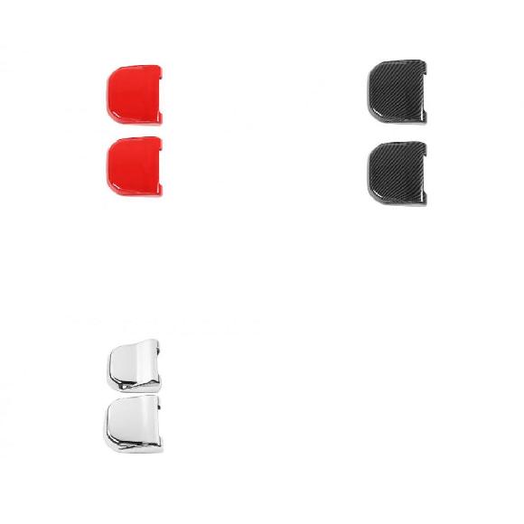 適用: スズキ ジムニー 2019 2020 JB64 JB74 テールゲート ヒンジ 装飾 ステッカー エクステリア アクセサリー レッド クローム カーボンファイバー スタイリング レッド～クロム AL-KK-7588 AL Car decorative parts｜オートパーツエージェンシー 8,314円