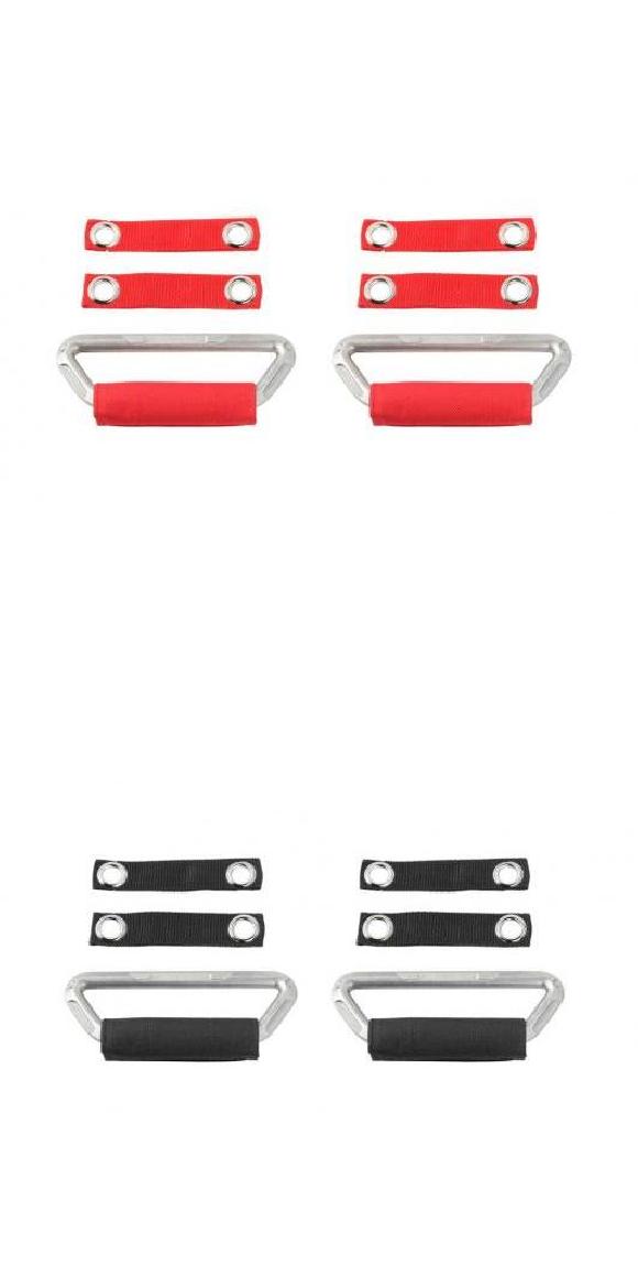 適用: トヨタ 4 ランナー 2010 2011 2012 2013 2014 2015 2016-2020 カーシート ヘッドレスト ハンドル グリップ インテリア アクセサリー レッド 2個・ブラック 2個 AL-KK-7668 AL Car supplies