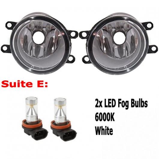 適用: トヨタ サイオン/SCION IQ KGJ1 NGJ1 2011 2012 2013 9LED フォグライト H11 H8 12V 55W ハロゲン LED フォグ ヘッド ランプ タイプE AL-KK-7696 AL Light lamp for car|オートパーツエージェンシー