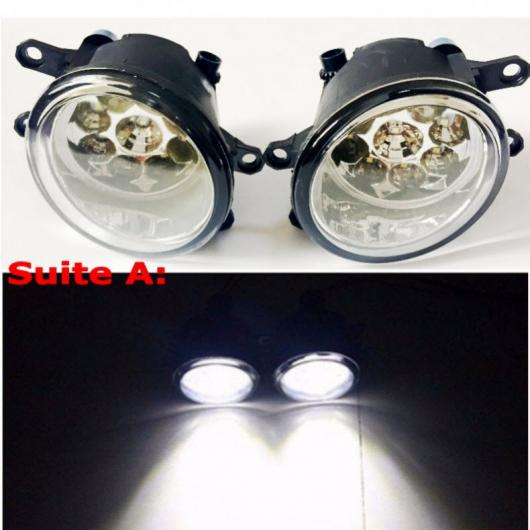 適用: トヨタ プリウス 2010-2014 9LED フォグライト H11 H8 12V 55W ハロゲン LED フォグ ヘッド ランプ タイプA AL-KK-7713 AL Light lamp for car