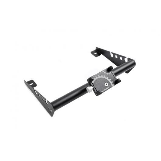 携帯電話 スマートフォン ホルダー ナビゲーション ブラケット 適用: ジープ/JEEP ラングラー JK 2007 2008 2009 2010 鉄 ブラック インテリア アクセサリー 360 度 スタイリング ブラック AL-KK-7893 AL Car supplies