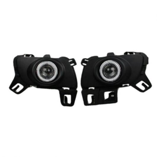 適用: MAZDA6 2007 2008 LED COB エンジェルアイ DRL イエロー シグナル ライト H11 ハロゲンバルブキット レッド エンジェルアイ～アイスブルー エンジェルアイ 4300K・6000K AL-LL-6033 AL Car parts