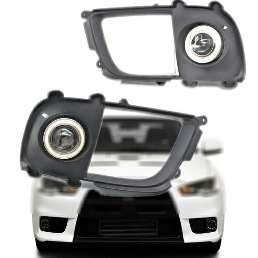 適用: 三菱 ランサー エボリューション EVO X LED エンジェルアイ DRL イエロー キセノンバルブキット レッド エンジェルアイ～アイスブルー エンジェルアイ 4300K・6000K AL-LL-6163 AL Car parts｜オートパーツエージェンシー