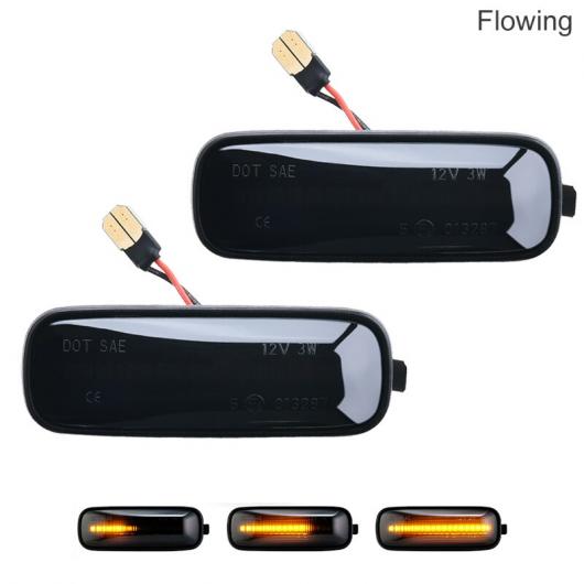 ダイナミック ターンシグナルライト フロー LED サイド マーカー サイド インジケーター ランプ 適用: ホンダ シビック 1996-2000 エクステリア パーツ シーケンシャル AL-LL-0102 AL Car parts