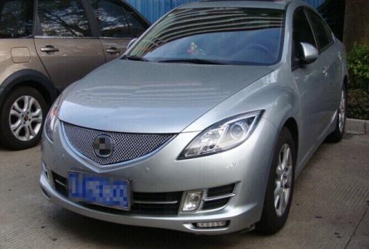 ステンレス スチール フロント グリル ベゼル ハニカム メッシュ カバー 適用: MAZDA6 M6 M 6 2009 2010 2011 2012 AL-LL-1399 AL Exterior parts for cars