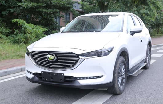 金属 フロント センター グリル フレーム カバー トリム 適用: マツダ CX-5 CX5 2017-2019 AL-LL-1496 AL Exterior parts for cars