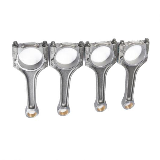 エンジン 接続 ロッド コンロッドセット 適用: VW パサート B6 ゴルフ MK6 アウディ/AUDI A3 A4 A5 TT ピストン ピン 21MM 06J198401F 06J 198 401 D 1.8T 1セット AL-LL-4490 AL Car parts