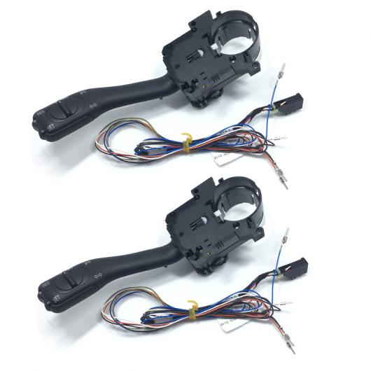 2ピース OEM ブラック クルーズ コントロール システム ストロー + ハーネス 適用: ゴルフ ジェッタ パサート B5 ビートル シュコダ スペルブ セアト 18G 953 513 A AL-LL-4734 AL Interior parts for cars