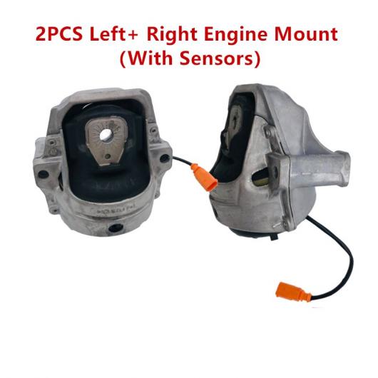 8R0199381 OEM 左 右側 エンジン マウント モーター サポート ブラケット リペアセット 適用: アウディ/AUDI A4 A5 8R0199381E 8K0199381NL 8R0 199 381 C 2ピース センサー AL-LL-5059 AL Car parts