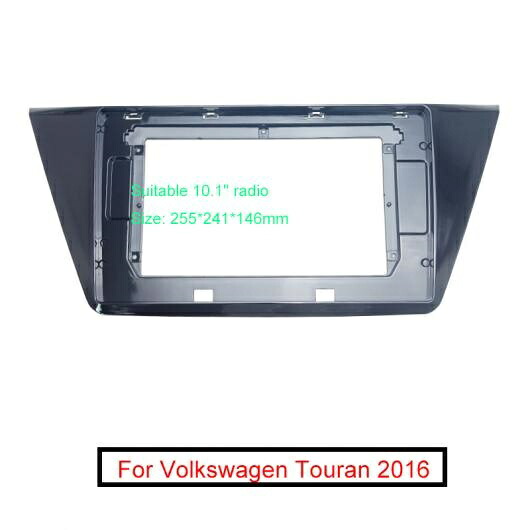ステレオ 10.1 ビッグ スクリーン フレーム アダプタ 適用: フォルクスワーゲン/VOLKSWAGEN トゥーラン 2016 2DIN ダッシュ オーディオ フィッティング パネル フレーム キット AL-LL-6202 AL Interior parts for cars｜オートパーツエージェンシー