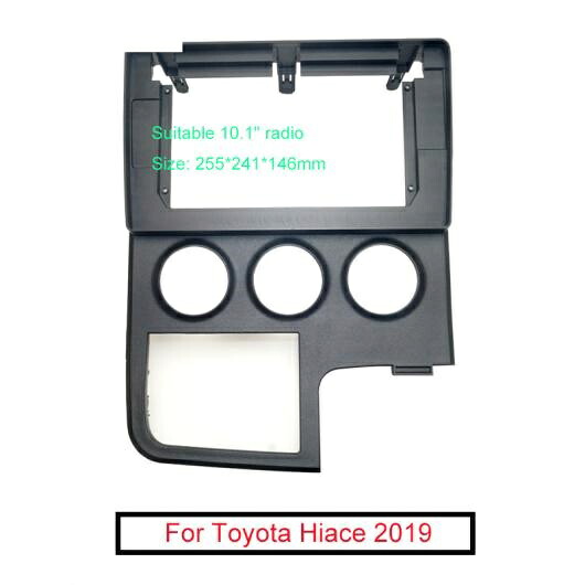 2DIN ラジオ ステレオ 10.1 ビッグ スクリーン フレーム 適用: トヨタ ハイエース CD/DVD プレーヤー フェイス ダッシュ マウント トリム キット AL-LL-6231 AL Interior parts for cars｜オートパーツエージェンシー