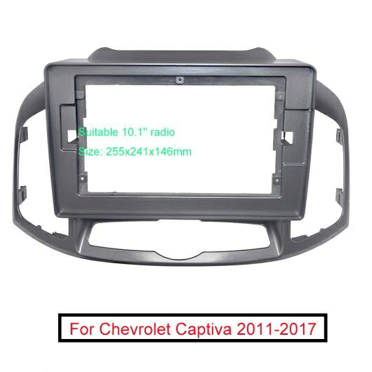 オーディオ 2DIN フレーム アダプタ 適用: シボレー/CHEVROLET コロラド 10.1 ビッグ スクリーン ダッシュ フィッティング パネル フレーム キット AL-LL-6291 AL Interior parts for cars｜オートパーツエージェンシー