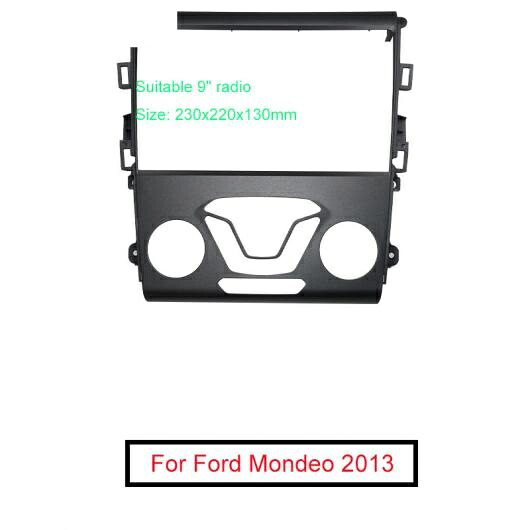 2DIN オーディオ フレーム アダプタ 適用: フォード/FORD モンデオ 9 ビッグ スクリーン DVD プレーヤー ダッシュ フィッティング パネル フレーム キット AL-LL-6292 AL Interior parts cars