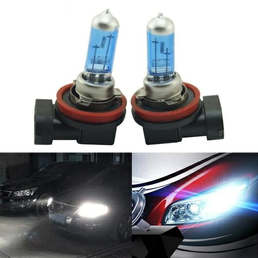 20ピース ホワイト H8 35W フォグライト ハロゲン バルブ ヘッドライト ランプ ライト パーキング 5000K AL-LL-6550 AL Car parts 12,746円
