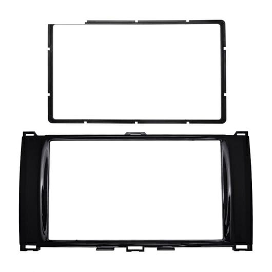 2DIN CD DVD ラジオ パネル 適用: 華晨 FRV 2008 + ステレオ フェイス フレーム サラウンド トリム キット AL-LL-6963 AL Interior parts for cars