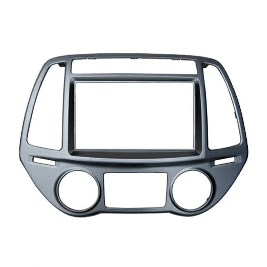 2DIN DVD ラジオ フレーム 適用: ヒュンダイ/現代/HYUNDAI I-20 オート AC ダッシュ ステレオ フェイス パネル トリム キット AL-LL-6980 AL Interior parts for cars