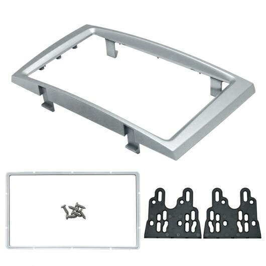 ダブル DIN DVD ラジオ フレーム 適用: プジョー/PEUGEOT 308/408 ダッシュボード パネル マウント アダプタ トリム キット AL-LL-7027 AL Interior parts for cars|オートパーツエージェンシー