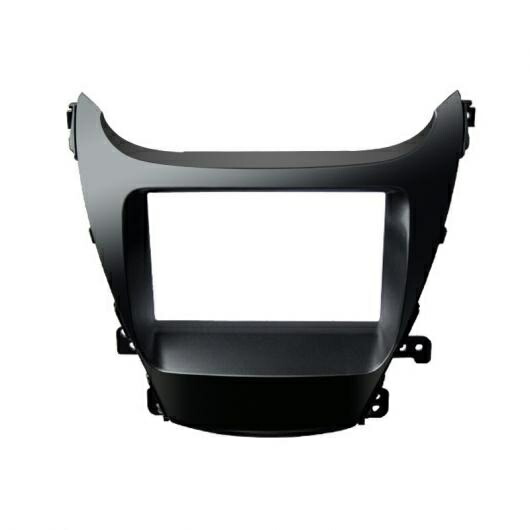 2DIN ラジオ フレーム キット 適用: ヒュンダイ/現代/HYUNDAI エラントラ 左ハンドル用 2014 ステレオ ダッシュ パネル フレーム マウント キット AL-LL-7320 AL Interior parts for cars