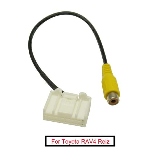 10ピース リア カメラ パーキング ビデオ リバース RCA ケーブル アダプタ 適用: トヨタ RAV4 レイツ/マークX ラジオ ヘッド ユニット AL-LL-7592 AL Car parts|オートパーツエージェンシー