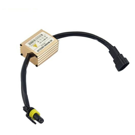 6ピース キセノン HID ライト アンチフリッカー ワーニング エラー デコーダ キャンセラー キャパシタ コンデンサ 適用: US/EU AL-LL-8089 AL Car parts