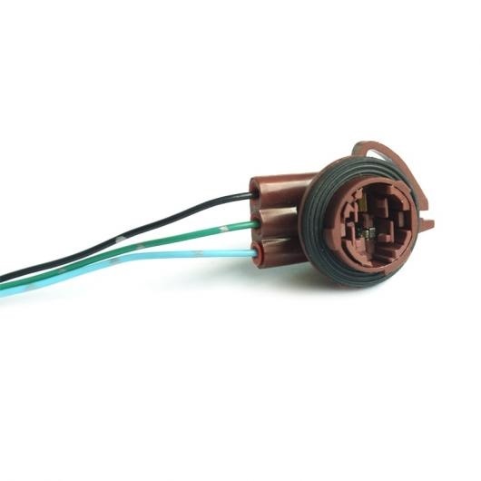 10ピース 3157B LED バルブ ソケット ブレーキ ターンシグナルライト ハーネス ワイヤー プラグ コネクタ AL-LL-8155 AL Car parts|オートパーツエージェンシー
