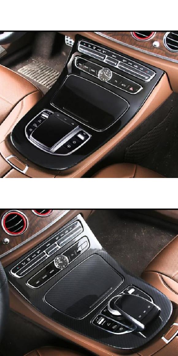 セントラル コントロール 装飾 ステッカー 適用: メルセデスベンツ GLC260L/C200L Cクラス C260L/C180L E300L パネル トリム 15-18 Eクラス AL-MM-1964 AL Interior parts for cars