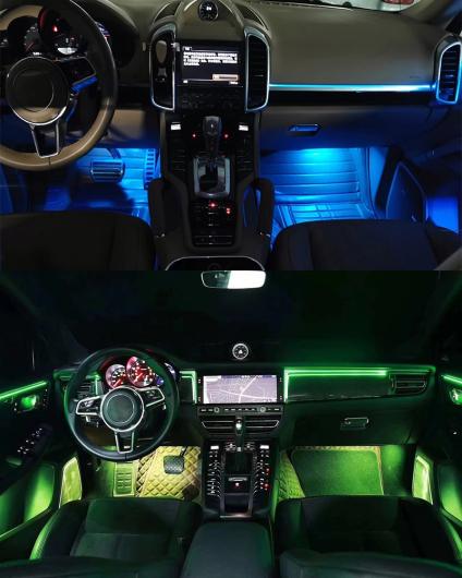 ランプ スピーカー 車用品 カバー 送料無料 適用 ライト 適用 Led Al マカン カイエン インテリア Led 適用 ライト インテリア カイエン ランプ ポルシェ Porsche 64色 Al Mm 11 オートパーツエージェンシー