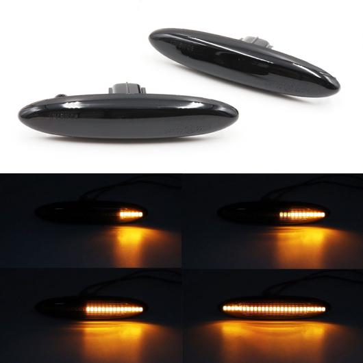 2ピース ダイナミック LED サイド マーカー ウインカー インジケータ 適用: トヨタ ハイランダー ソアラ クルーガー GSU 4 レクサス IS250 IS350 SC430 AL-MM-2264 AL Car light