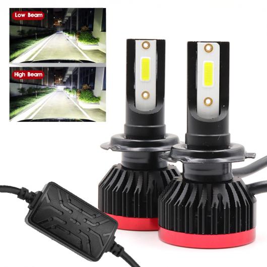 2ピース 48W 6500K COB H4 LED H7 H11 H8 H1 H3 12-24V ヘッドライト バルブ 6500lm 9005 9006 ヘッドランプ 適用: フォード/FORD BMW ベンツ トヨタ 9006 AL-MM-2292 AL Car light|オートパーツエージェンシー