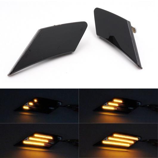 2ピース LED アンバー ダイナミック フロー ウインカー サイド マーカー ライト 適用: サイオン/SCION FR-S スバル BRZ トヨタ FT86 AL-MM-2316 AL Car light