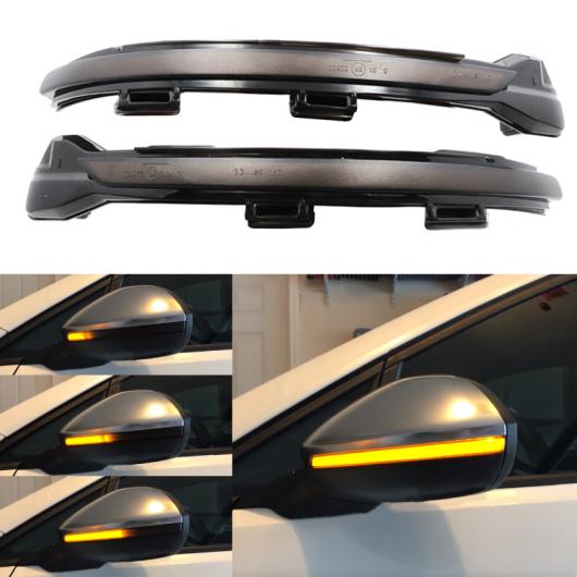 ダイナミック ウインカー LED バックミラー ミラー インジケーター ウインカー リピーター ライト 適用: フォルクスワーゲン/VOLKSWAGEN ゴルフ MK7 7.5 7 G TI R GTD AL-MM-2339 AL Car light