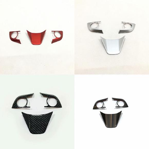適用: トヨタ カムリ 2018 2019 2020 木目調 インテリア ステアリング ホイール カバー トリム モールディング アクセサリー レッド～木目調 AL-MM-2487 AL Interior parts for cars｜オートパーツエージェンシー