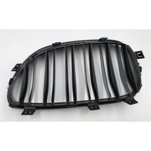 適用: BMW E60 E61 5シリーズ 2003-2010 1ペア 光沢ブラック フロント グリル ダブル ライン グリル リペア パーツ グリル AL-MM-4021 AL Exterior parts for cars