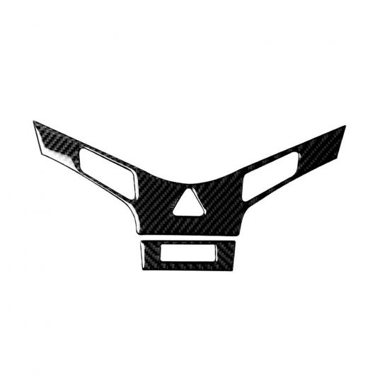適用: シボレー/CHEVROLET クルーズ 2009-2015 カーボンファイバー インテリア セントラル コントロール ボタン パネル トリム ステッカー アクセサリー ブラック AL-MM-4335 AL Interior parts for cars