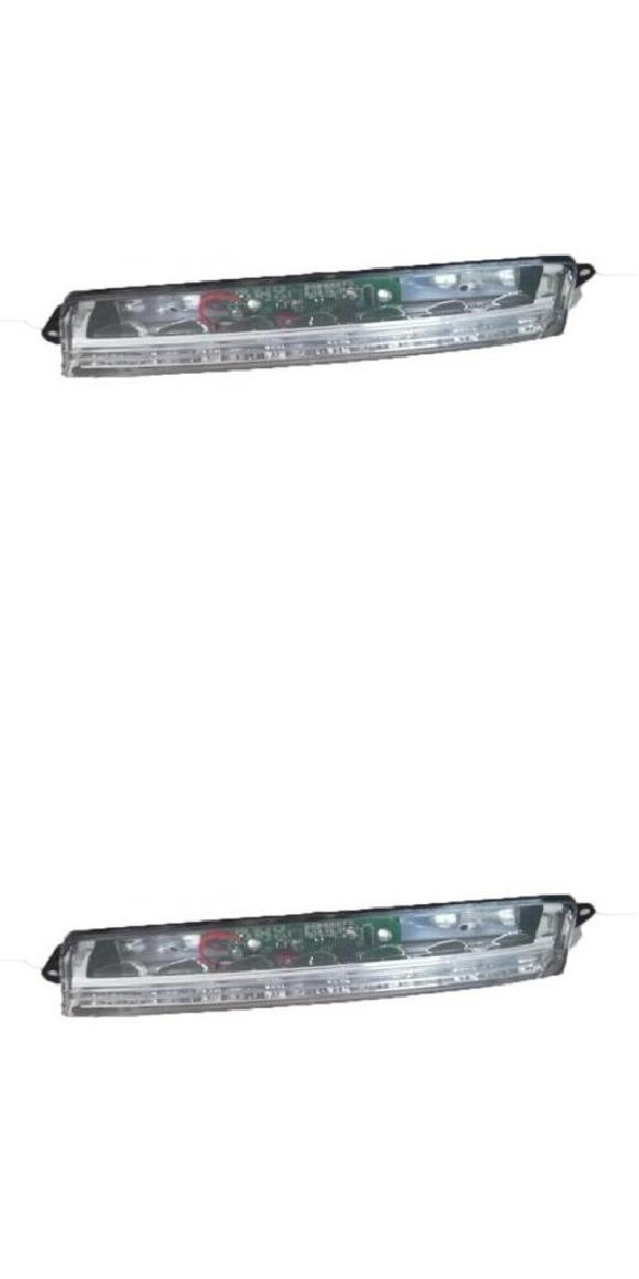 適用: X164 GL350 GL450 LED デイタイムランニングライト フォグ ライト メッキ フレーム フォグ ライト フレーム 1648847122 1649060351 フォグライト 左・フォグライト 右 AL-MM-4173 AL Car light