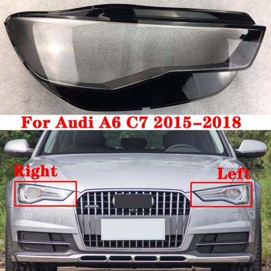 フロント ヘッドライト レンズ カバー 適用: アウディ/AUDI A6 C7 2015-2018 オート シェル ヘッドランプ ランプシェード ガラス ランプカバー ヘッド ランプ ライト カバー 左・右 AL-MM-4231 AL Car light|オートパーツエージェンシー