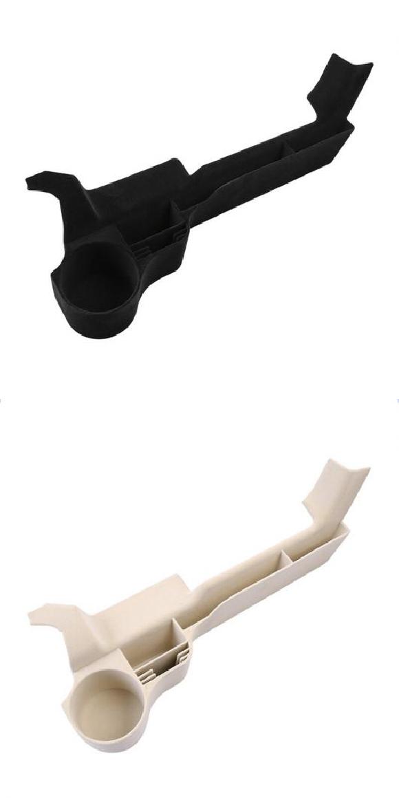 適用: ランドクルーザー LC200 2016-2019 シート ギャップ ボックス 左ハンドル用 収納 ストレージ セントラル コントロール アームレスト コンテナ トレイ ストレージ ボックス ブラック・ベージュ AL-MM-4634 AL Interior parts for cars