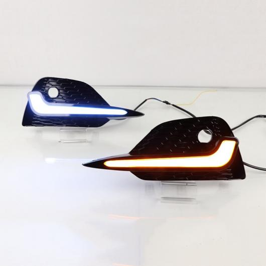 適用: 日産 キャシュカイ 2019 2020 デイタイム ライト LED DRL ヘッドライト フォグランプ ウインカー ライト ホワイト イエロー ブルー AL-MM-4785 AL Car light
