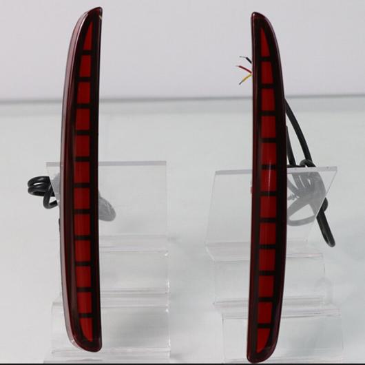 LED リア バンパー ライト テールライト フォグランプ リフレクター ブレーキ シグナル ランプ 適用: ホンダ シビック ハッチバック タイプ R プロトタイプ 2016 2017 2018 タイプ B AL-MM-4845 AL Car light